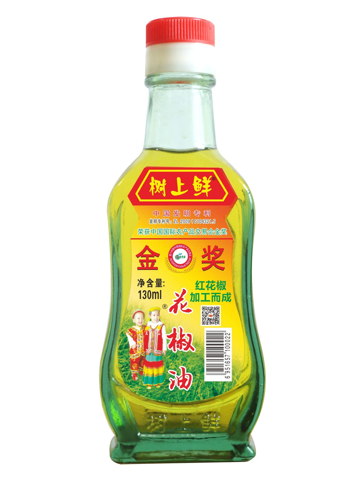 樹(shù)上鮮花椒油130ml